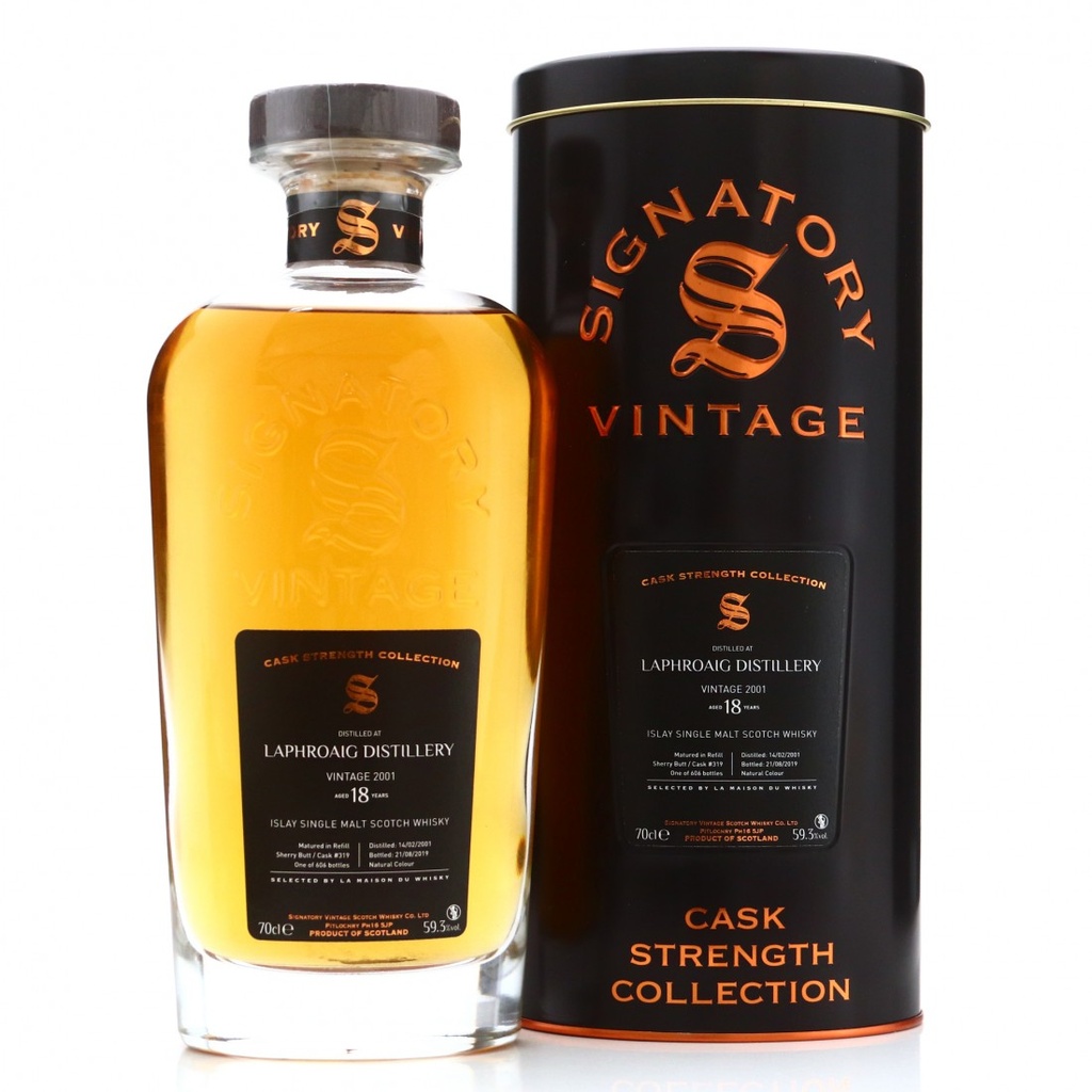 Laphroaig 2001 18y - Signatory Vintage