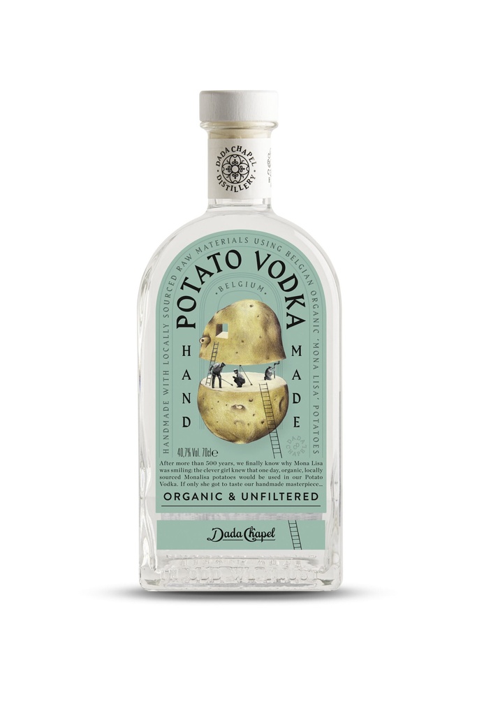 Dada Chapel Potato Vodka – Belgische Wodka 70cl