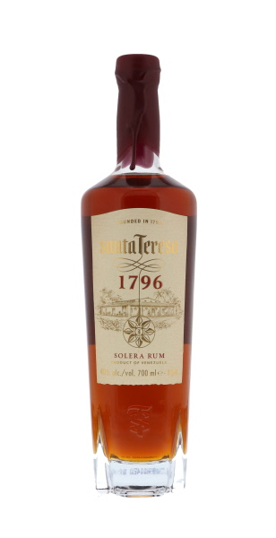 Santa Teresa 1796 Antiguo de Solera – Rhum solera du Venezuela