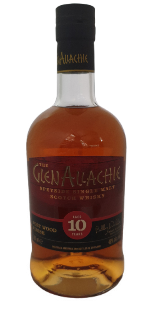 GlenAllachie 10 Year Old Port Wood Finish – Single Malt 70cl
