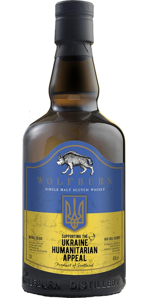 Wolfburn 70cl - Ukraine Humanitarian Appeal