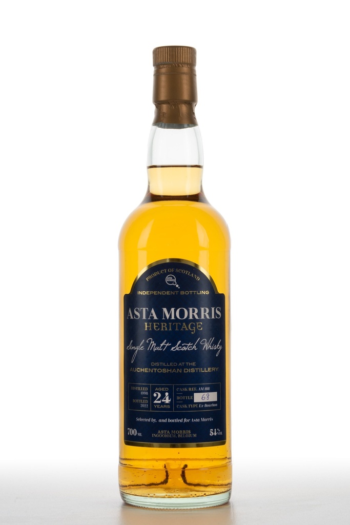 Asta Morris Heritage Auchentoshan 1998 24 Year Old – Lowland Single Malt 70cl