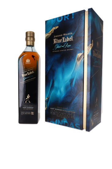 Johnnie Walker Blue Label 70cl -  Ghost & Rare Port Dundas 