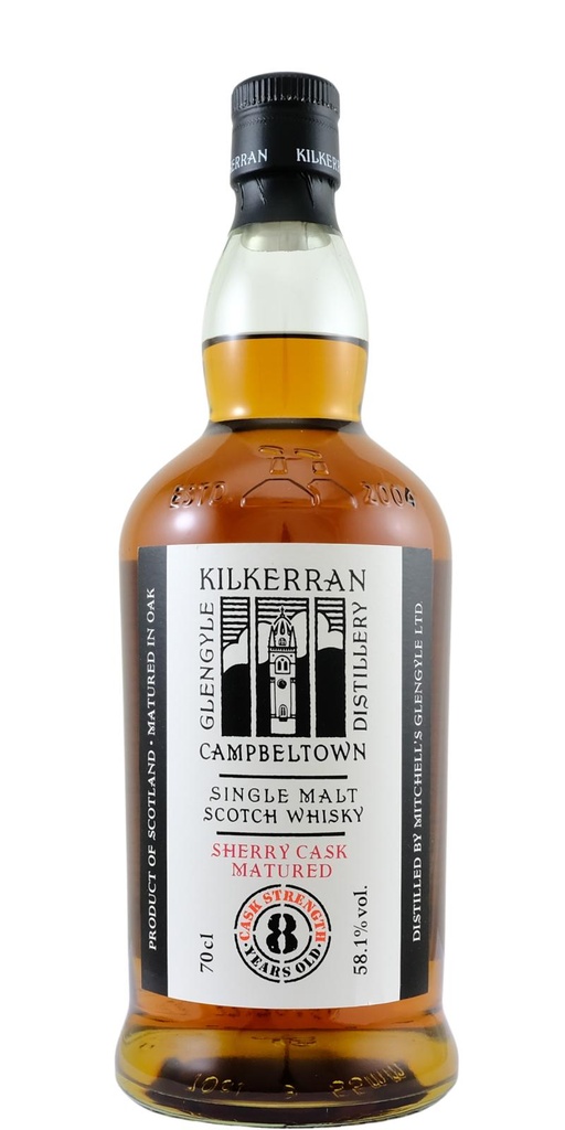 Kilkerran 8y 70cl - Sherry Cask - Batch #6