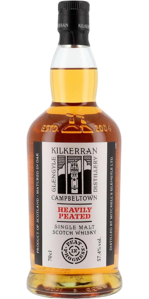 Kilkerran Heavily Peated 70cl - Batch #6