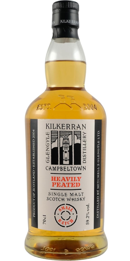 Kilkerran Heavily Peated 70cl - Small Batch #9