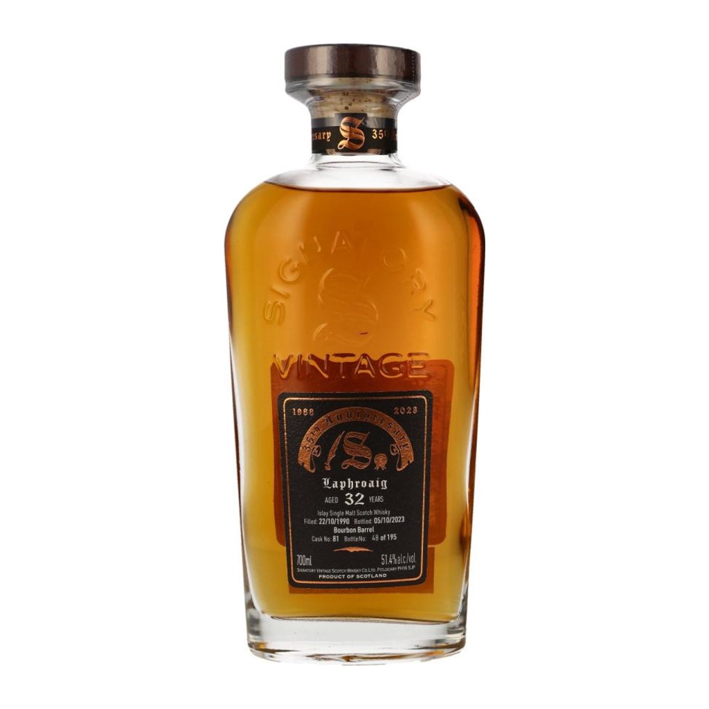 Laphroaig 1990 32 Year Old Signatory Vintage Rare Reserve – Islay Single Malt