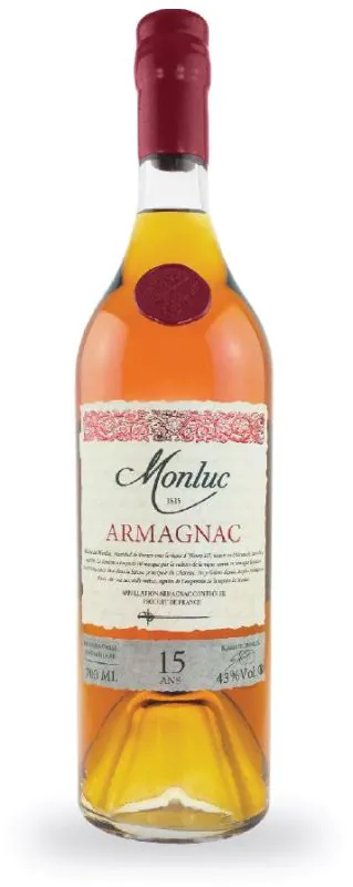 Monluc Armagnac 15 Ans – Armagnac uit de Gascogne 70cl