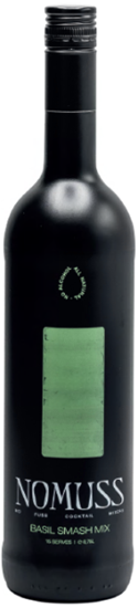 Nomuss Basil Smash Mix – Alcoholvrije Cocktailmixer 75cl