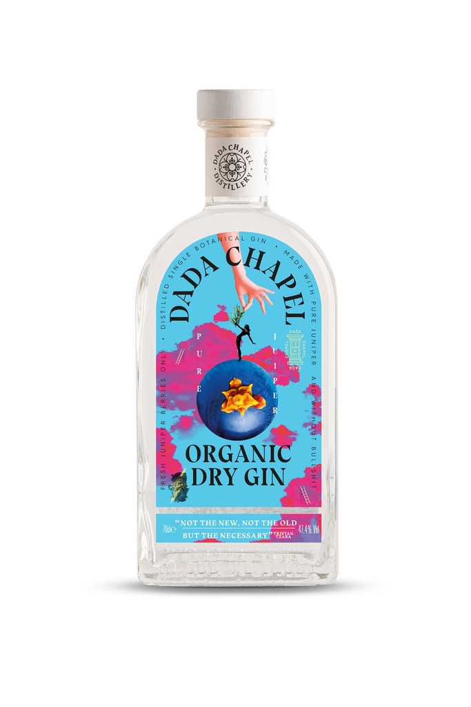 Dada Chapel Organic Dry Gin 70cl