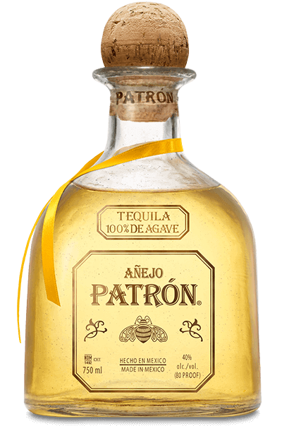 Patrón Añejo – Tequila Añejo 100 % agave de Jalisco