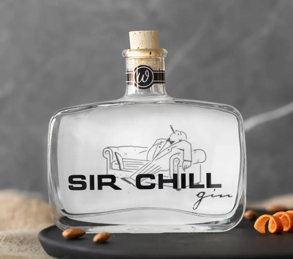 Sir Chill Gin – Belgische Gin met Tabak en Vanille 50cl