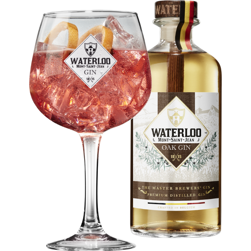 Waterloo Gin Oak Infusion – Belgische Gin 48cl