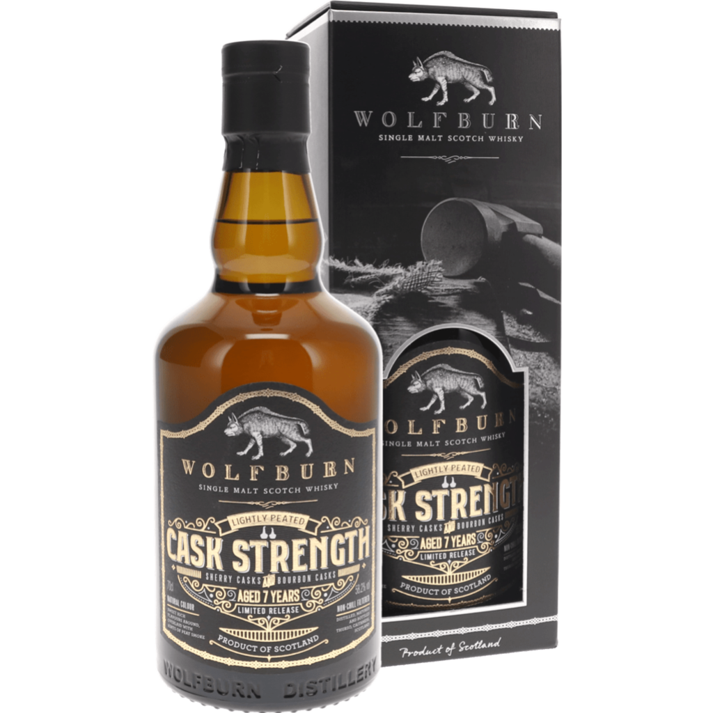 Wolfburn 7 Year Old Cask Strength – Highland Single Malt 70cl