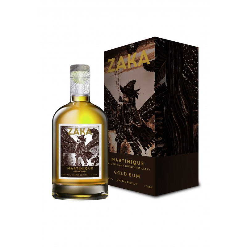 Zaka Martinique Gold – Rhum Agricole 70cl