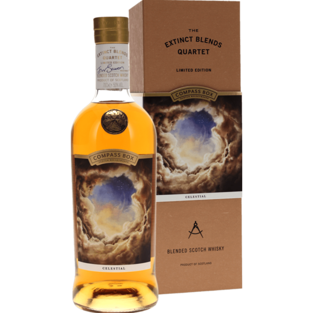 Compass Box Celestial Extinct Blends Quartet – Blended Scotch Whisky 70cl