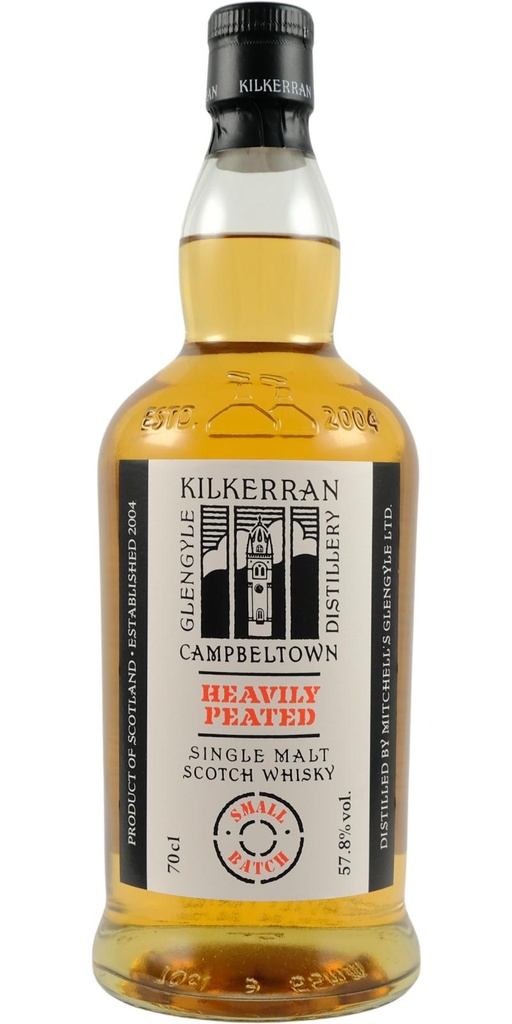 Kilkerran Heavily Peated Batch 10 – Campbeltown Single Malt 70cl