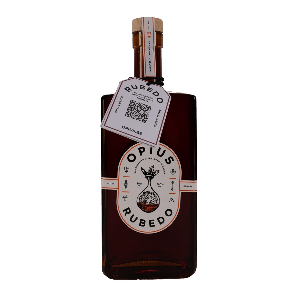 Opius Rubedo – Alcoholvrij Belgisch Bitter Elixer 50cl