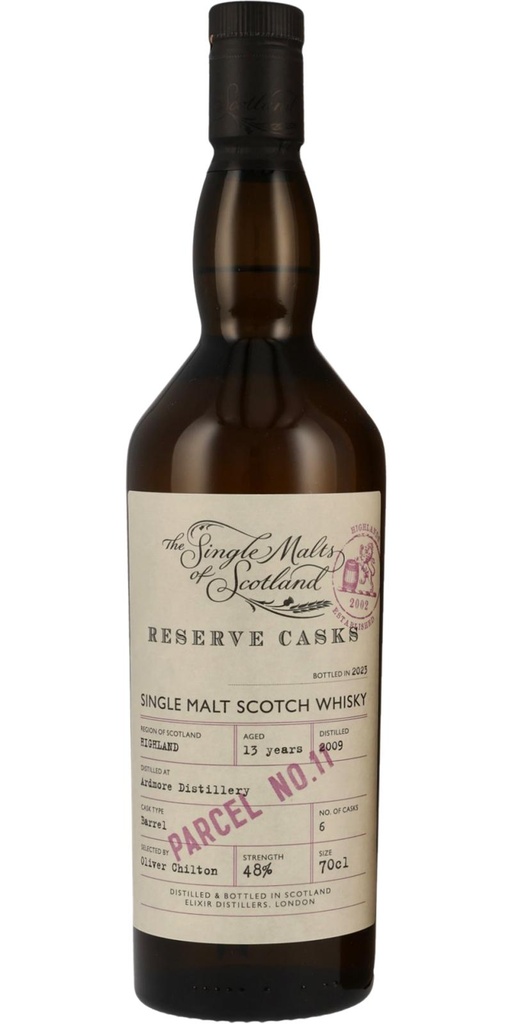 Ardmore 13y RCP°11 Singe Malts of Scotland - Reserve Casks - 70cl