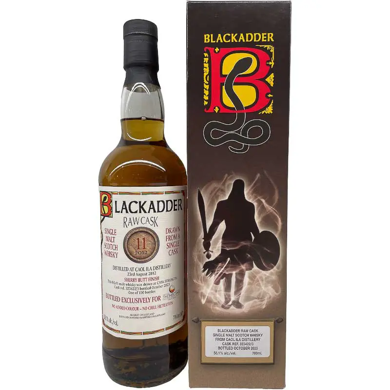 Caol Ila 2012 11 Year Old Blackadder Raw Cask – Single Malt 70cl