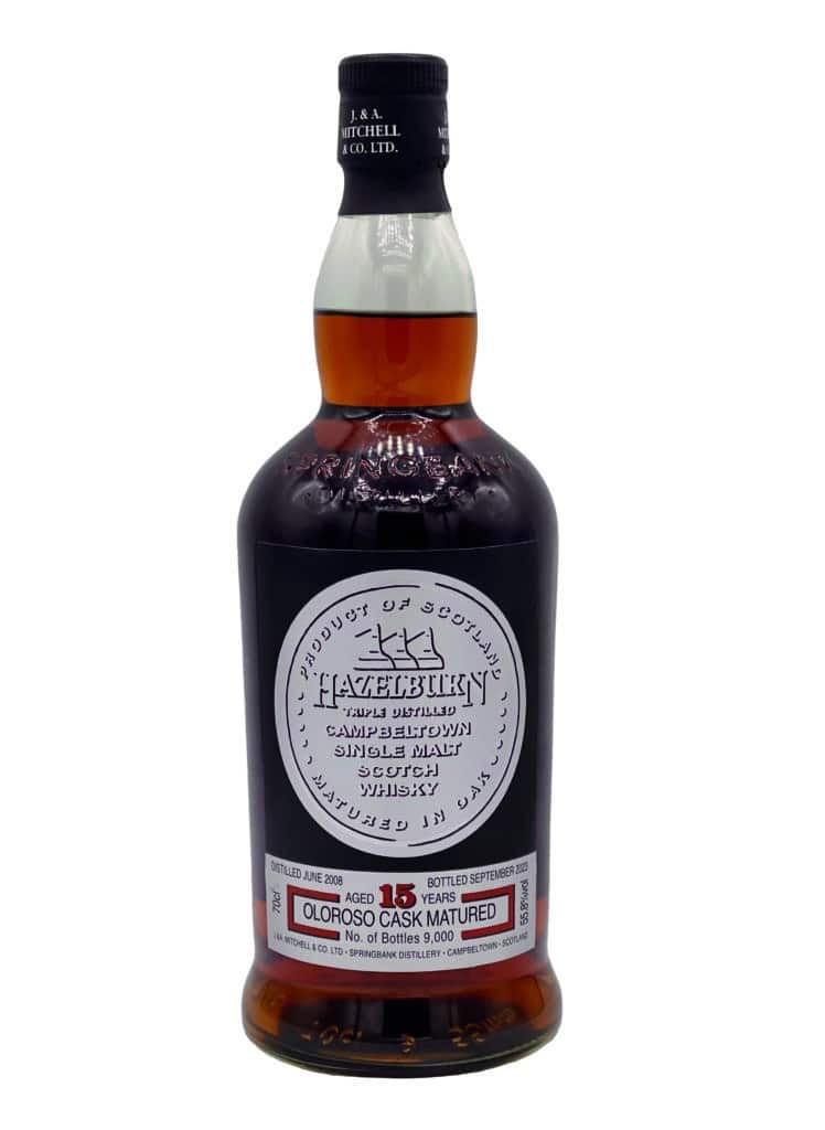Hazelburn 15 Year Old Oloroso Cask – Campbeltown Single Malt 70cl
