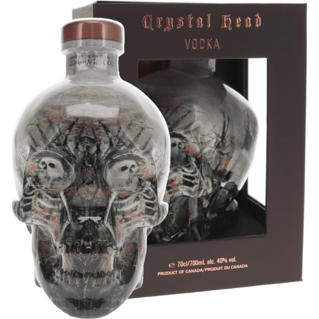 Crystal Head John Alexander Artist Vodka 70cl