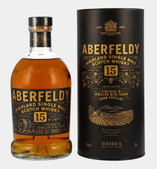 Aberfeldy 15 Year Old Cadillac Limited Edition – Highland Single Malt 70cl