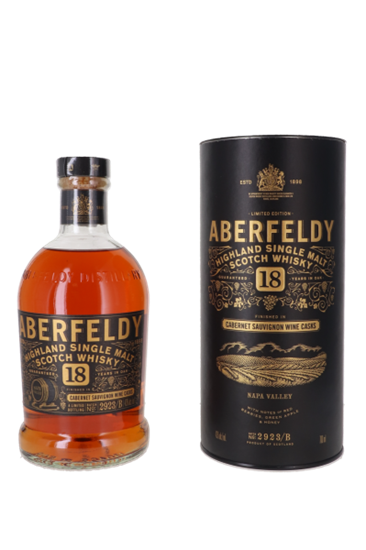 Aberfeldy 18 Year Old Napa Valley Cabernet Sauvignon – Highland Single Malt 70cl