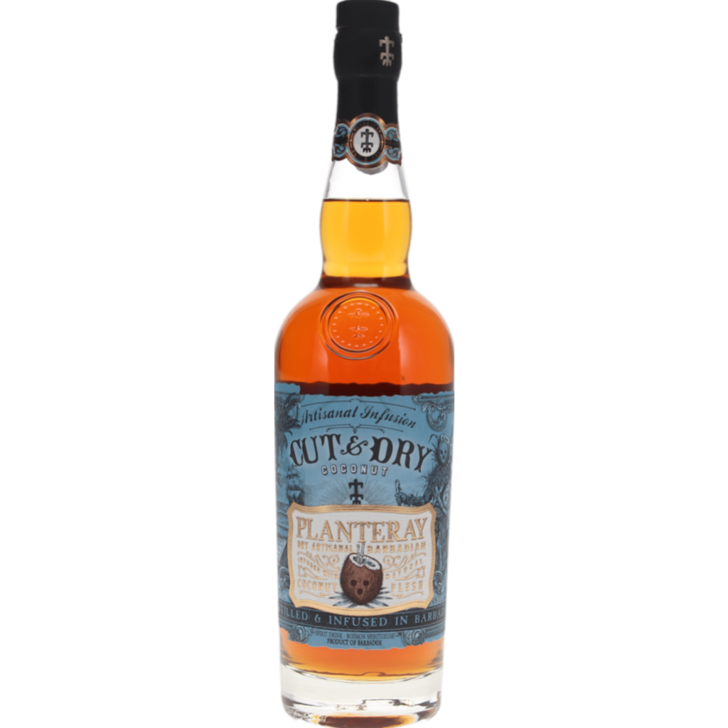 Planteray Cut & Dry Coconut – Rhum de la Barbade à la noix de coco