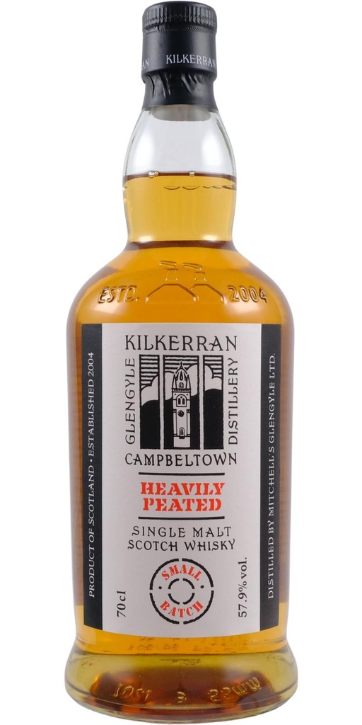 Kilkerran Heavily Peated Batch 11 – Campbeltown Single Malt 70cl