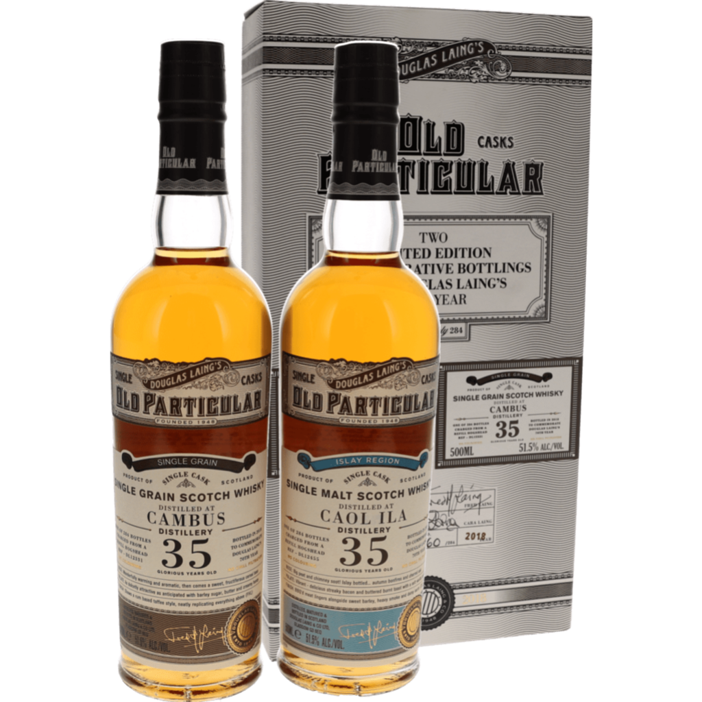 Caol Ila 35y + Cambus 35y Box 2x50cl - Limited 