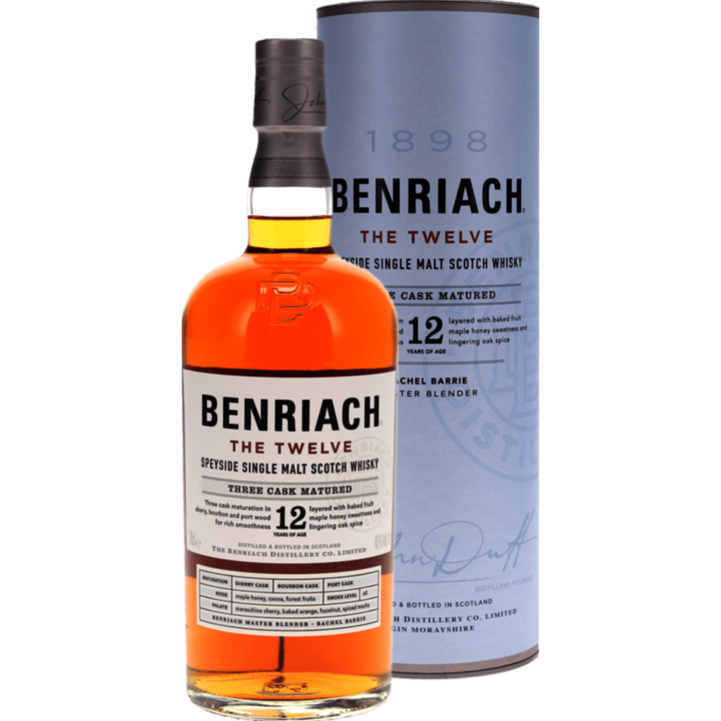 Benriach The Twelve 12 Year Old – Speyside Single Malt 70cl