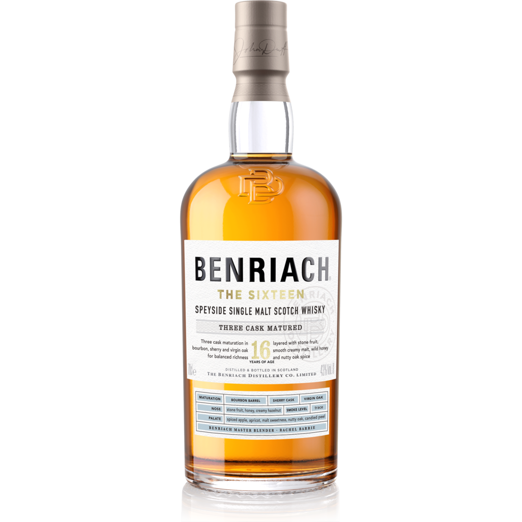 Benriach The Sixteen 16 Year Old – Speyside Single Malt 70cl