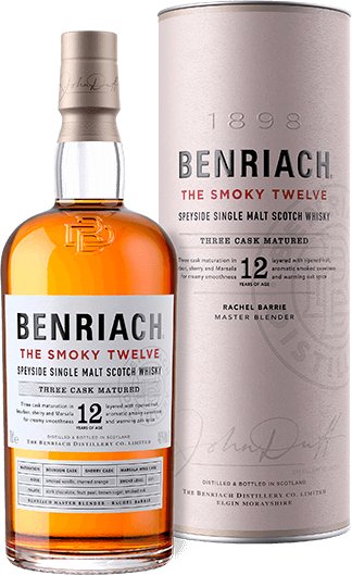 Benriach The Smoky Twelve 12 Year Old – Speyside Malt 70cl