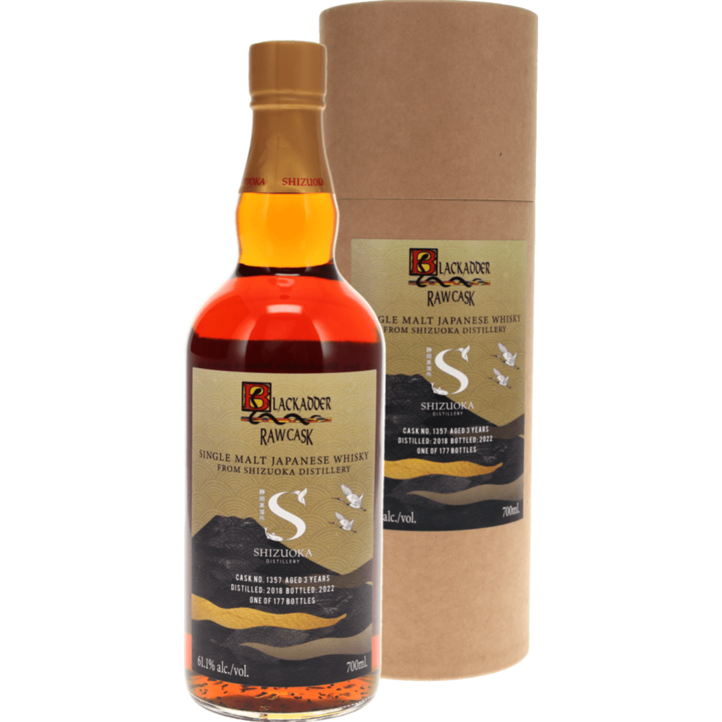 Shizuoka 2018 Cask #1357 Blackadder Raw Cask 3 Year Old – Single Malt japonais