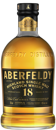 Aberfeldy 18 Year Old Sangiovese Finish – Highland Malt 70cl