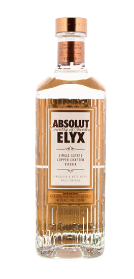 Absolut Elyx – Vodka suédoise single estate