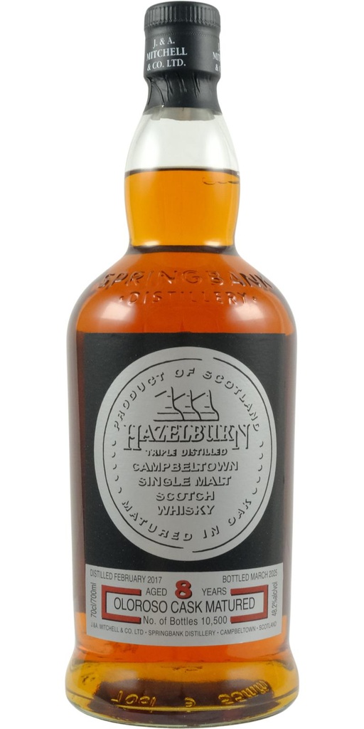 Hazelburn 8y Oloroso Cask 70cl